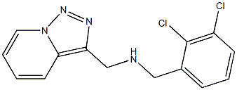 [(2,3-dichlorophenyl)methyl]({[1,2,4]triazolo[3,4-a]pyridin-3-ylmethyl})amine