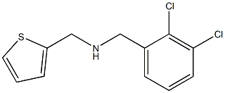 [(2,3-dichlorophenyl)methyl](thiophen-2-ylmethyl)amine Structure