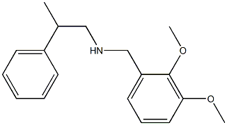 [(2,3-dimethoxyphenyl)methyl](2-phenylpropyl)amine|