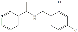 [(2,4-dichlorophenyl)methyl][1-(pyridin-3-yl)ethyl]amine 化学構造式