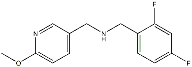 [(2,4-difluorophenyl)methyl][(6-methoxypyridin-3-yl)methyl]amine