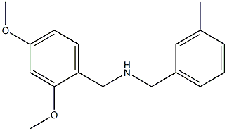 [(2,4-dimethoxyphenyl)methyl][(3-methylphenyl)methyl]amine
