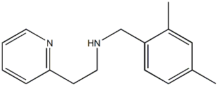 [(2,4-dimethylphenyl)methyl][2-(pyridin-2-yl)ethyl]amine,,结构式