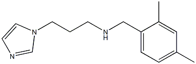  [(2,4-dimethylphenyl)methyl][3-(1H-imidazol-1-yl)propyl]amine