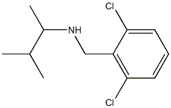 [(2,6-dichlorophenyl)methyl](3-methylbutan-2-yl)amine 化学構造式