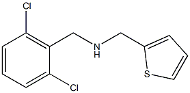 [(2,6-dichlorophenyl)methyl](thiophen-2-ylmethyl)amine Structure