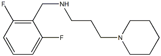 [(2,6-difluorophenyl)methyl][3-(piperidin-1-yl)propyl]amine 结构式