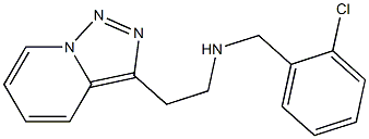  [(2-chlorophenyl)methyl](2-{[1,2,4]triazolo[3,4-a]pyridin-3-yl}ethyl)amine