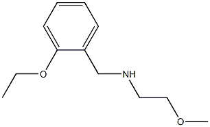 [(2-ethoxyphenyl)methyl](2-methoxyethyl)amine 化学構造式