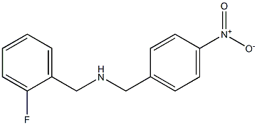 [(2-fluorophenyl)methyl][(4-nitrophenyl)methyl]amine