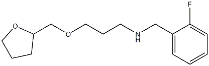 [(2-fluorophenyl)methyl][3-(oxolan-2-ylmethoxy)propyl]amine