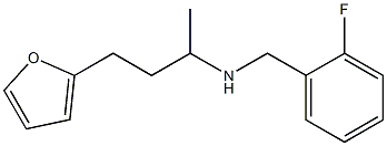[(2-fluorophenyl)methyl][4-(furan-2-yl)butan-2-yl]amine
