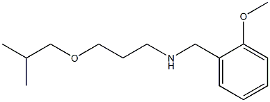 [(2-methoxyphenyl)methyl][3-(2-methylpropoxy)propyl]amine