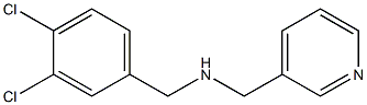 [(3,4-dichlorophenyl)methyl](pyridin-3-ylmethyl)amine Structure