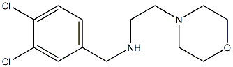 [(3,4-dichlorophenyl)methyl][2-(morpholin-4-yl)ethyl]amine Structure