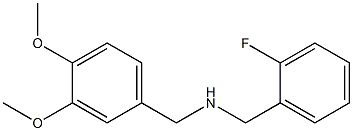 [(3,4-dimethoxyphenyl)methyl][(2-fluorophenyl)methyl]amine|