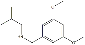 [(3,5-dimethoxyphenyl)methyl](2-methylpropyl)amine 化学構造式