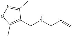 [(3,5-dimethyl-1,2-oxazol-4-yl)methyl](prop-2-en-1-yl)amine 化学構造式