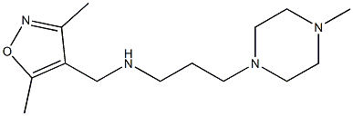 [(3,5-dimethyl-1,2-oxazol-4-yl)methyl][3-(4-methylpiperazin-1-yl)propyl]amine