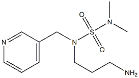 [(3-aminopropyl)(pyridin-3-ylmethyl)sulfamoyl]dimethylamine|