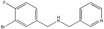  [(3-bromo-4-fluorophenyl)methyl](pyridin-3-ylmethyl)amine