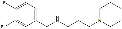  [(3-bromo-4-fluorophenyl)methyl][3-(piperidin-1-yl)propyl]amine
