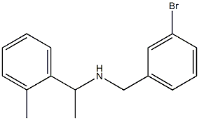 [(3-bromophenyl)methyl][1-(2-methylphenyl)ethyl]amine