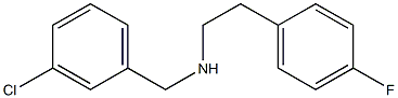  [(3-chlorophenyl)methyl][2-(4-fluorophenyl)ethyl]amine