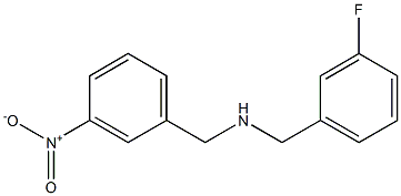  [(3-fluorophenyl)methyl][(3-nitrophenyl)methyl]amine