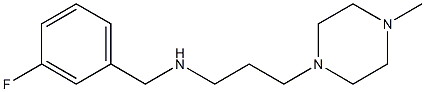 [(3-fluorophenyl)methyl][3-(4-methylpiperazin-1-yl)propyl]amine|