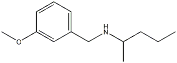 [(3-methoxyphenyl)methyl](pentan-2-yl)amine 结构式