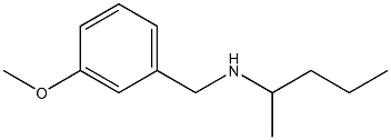 [(3-methoxyphenyl)methyl](pentan-2-yl)amine Structure