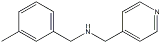 [(3-methylphenyl)methyl](pyridin-4-ylmethyl)amine