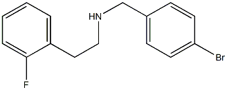 [(4-bromophenyl)methyl][2-(2-fluorophenyl)ethyl]amine