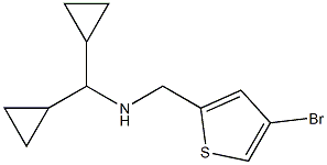  [(4-bromothiophen-2-yl)methyl](dicyclopropylmethyl)amine