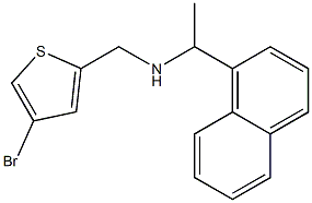  [(4-bromothiophen-2-yl)methyl][1-(naphthalen-1-yl)ethyl]amine