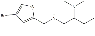 [(4-bromothiophen-2-yl)methyl][2-(dimethylamino)-3-methylbutyl]amine Structure