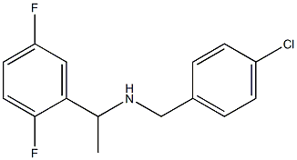 [(4-chlorophenyl)methyl][1-(2,5-difluorophenyl)ethyl]amine