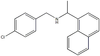 [(4-chlorophenyl)methyl][1-(naphthalen-1-yl)ethyl]amine