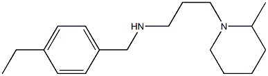 [(4-ethylphenyl)methyl][3-(2-methylpiperidin-1-yl)propyl]amine