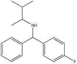  [(4-fluorophenyl)(phenyl)methyl](3-methylbutan-2-yl)amine