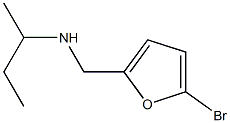 [(5-bromofuran-2-yl)methyl](butan-2-yl)amine Structure