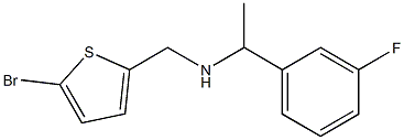 [(5-bromothiophen-2-yl)methyl][1-(3-fluorophenyl)ethyl]amine