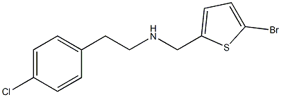 [(5-bromothiophen-2-yl)methyl][2-(4-chlorophenyl)ethyl]amine