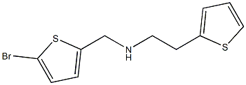 [(5-bromothiophen-2-yl)methyl][2-(thiophen-2-yl)ethyl]amine Structure