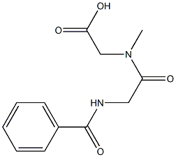 [[(benzoylamino)acetyl](methyl)amino]acetic acid|