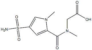 [{[4-(aminosulfonyl)-1-methyl-1H-pyrrol-2-yl]carbonyl}(methyl)amino]acetic acid