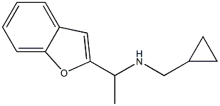 [1-(1-benzofuran-2-yl)ethyl](cyclopropylmethyl)amine
