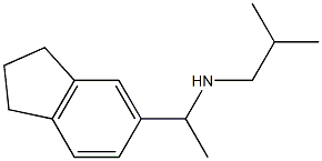 [1-(2,3-dihydro-1H-inden-5-yl)ethyl](2-methylpropyl)amine