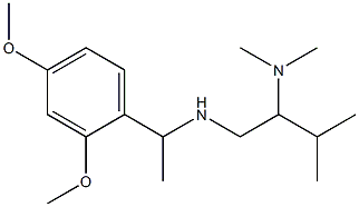 [1-(2,4-dimethoxyphenyl)ethyl][2-(dimethylamino)-3-methylbutyl]amine